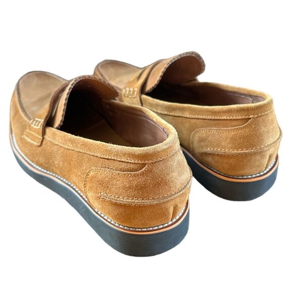 Marc Nolan Abe Nubuck Shoes Penny Loafers Slip On Shoe Size 9 - Picture 14 of 15
